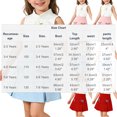 thumbnail image 3 of Fesfesfes Outfits For Kids Kids Girls Summer Outfits Toddler Girls Short Sleeve Shirts Tops Pleated Skirt Set 2Pcs Clothing For Girls 2-8 Years, 3 of 7