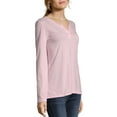 thumbnail image 2 of Hanes Women's Lightweight Split Neck Tunic, 2 of 5
