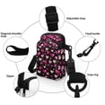 thumbnail image 5 of HELLHERO Love Pattern Double-layer Crossbody Sling Bags for Women, Casual Travel, 5 of 7
