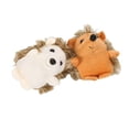 thumbnail image 6 of Cute Hedgehog Plush Keychain, 3.9in Mini Stuffed Animal Pendant, Soft Plushie Bag Charm, Small Animal Toy For Backpack Hanging Decoration, 2 Piece Set, 6 of 7