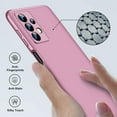 thumbnail image 2 of Compatible with Samsung Galaxy A23 5G Case Slim Shockproof Hard PC Military Grade Silicone Case Anti-Scratch Full Body Protective Slim Phone Case for Samsung Galaxy A23 5G.3 in 1 Rose Gold, 2 of 7