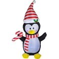 thumbnail image 2 of Wick's Outdoor Living Inflatable 4 FT Christmas Penguin, 2 of 5