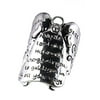 Psalm 91:11 Angel Christian Stretch Ring Religious Cross Bible Scripture