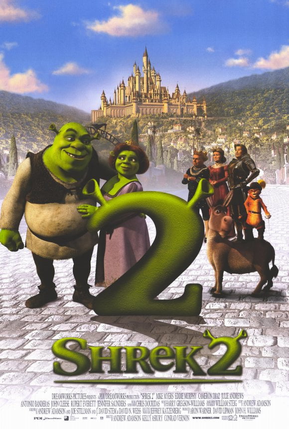 Shrek 2 movie POSTER (Style F) (11" x 17") (2004)