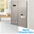 thumbnail image 2 of Acrylic Magnetic Refrigerator Stickers, Office Work And Learning Notes, Weekly Schedule, Transparent Magnetic Display Board, Household Use, 2 of 6