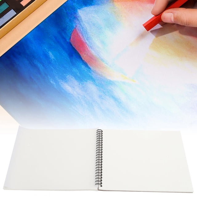 Cuaderno De Bocetos, Papel De Dibujo, Libro De Dibujo, Suministros De Arte De Papelería, Líneas Punteadas Con Anillo De Hierro