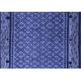 thumbnail image 1 of Ahgly Company Machine Washable Indoor Rectangle Abstract Blue Modern Area Rugs, 6' x 9', 1 of 4