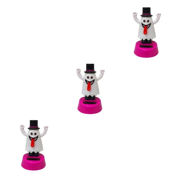 Matsuzay Decoración de dibujos animados de coche de escritorio de oficina de juguete de muñeca de calabaza de Halloween de baile con energía Solar Type1 NO1 Matsuzay CBP095430
