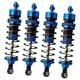 thumbnail image 4 of 4 piezas de amortiguadores para coche RC, accesorios para vehículos RC, ligeros, de repuesto para bricolaje, fáciles de instalar, aleación de aluminio Azul, 4 of 10
