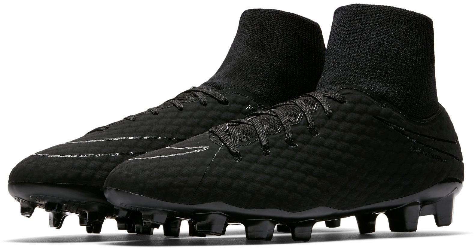 Nike Hypervenom 3 FG Black Men's Soccer Cleats Size 9.5 - Walmart.com