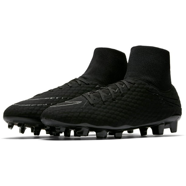 Nike Hypervenom Phelon 3 DF Black Men's Soccer Cleats Size 9.5 - Walmart.com
