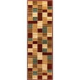 thumbnail image 2 of Well Woven Barclay Eslem Modern Geometric Red 2'3" x 7'3" Runner Rug, 2 of 7