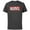 Charcoal, variant on Logo Melting Paint Drip - Short Sleeve Cotton T-Shirt for Adults - Customized-Navy