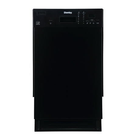 Danby 18  Built-in Dishwasher in Black DDW1804EB
