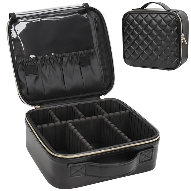 Bolsa de maquillaje Relavel Travel Cosmetic Train Case Organizer