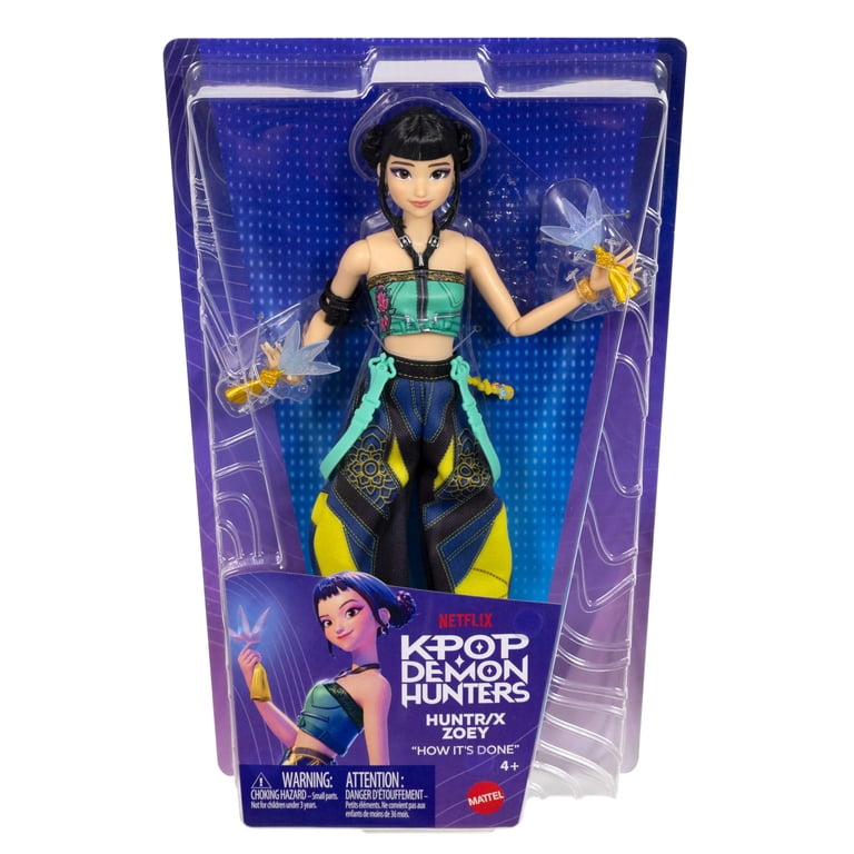 その他 ZECS YUMYUM-CHANG TOY KPop Demon Hunters HUNTR/X Zoey Fashion Doll in Removable Look