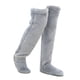 thumbnail image 5 of Calcetines de polar por encima de la rodilla para mujer, calcetines para dormir súper suaves para mujer 90cm, 5 of 9