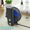 thumbnail image 6 of OPOLAR Portable Handheld Personal Fan, 5200mAh Battery Operated USB Fan for Home (Blue), 3 Speeds, 6 of 7