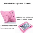 thumbnail image 3 of iPad mini 7.9 Case, iPad mini 2 Case, iPad mini 3 Case, iPad mini 4 Kids Case, Dteck Shockproof Heavy Duty Kickstand Protective Cover For iPad mini 1 2 3 4 7.9 inch (not fit mini 5), Pink Elephant, 3 of 5