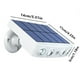 thumbnail image 5 of NUEVA luz solar al aire libre sensor de movimiento impermeable jardín LED lámpara solar focos para jardín camino calle luz de pared led Iluminación y accesorios Warmes Licht der weißen Schale Naiovety HA005470-04B, 5 of 6