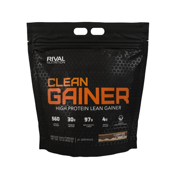 Rivalus clean gainer, SMores, 10 Pound