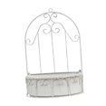 thumbnail image 3 of Maceta colgante de pared desmontable, resistente, para uso en interiores y exteriores. Blanco, 3 of 9