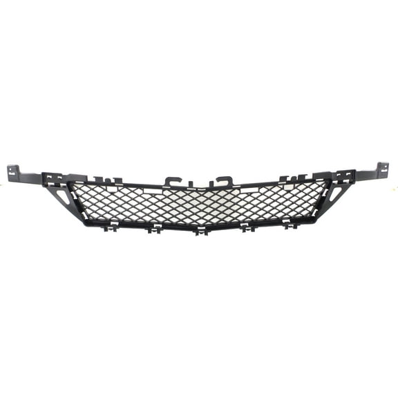 Bumper Grille Compatible With 2010-2013 Mercedes Benz E350 E550 Front Textured Black
