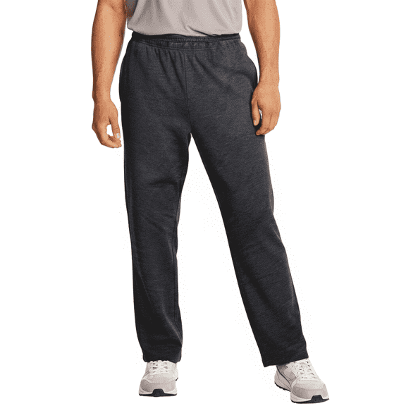 Puztloy Mens Sweatpants Cotton Elastic Waist Straight Jersey Pants Relaxed Fall Fit Loose Casual with Pockets