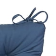 thumbnail image 2 of The Gripper Twill Jumbo XL Non-Slip Rocking Chair Cushion Set, Wedge Blue, 2 of 2