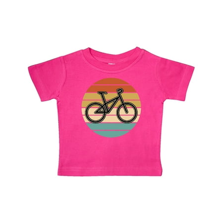 

Inktastic Bicycle Vintage Cyclist Sunset Gift Baby Boy or Baby Girl T-Shirt