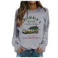 thumbnail image 2 of Christmas Farm Sweatshirts for Women 2025 Long Sleeve Crewneck Xmas Holiday Graphic Sweatshirt Pullover Tops, 2 of 5