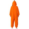 thumbnail image 4 of IUYRTFE Women Hooded Full Zip Pumpkin Print Onesie Jumpsuit for Halloween Party Relaxed Fit Wear, 4 of 4