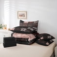thumbnail image 6 of Homewish Leopard Print 7 Pieces Bedding Comforter Set for Teesn Female Men,Geometric Plaid Retro Full Bedding Set Lightweight,Retro Vintage Fitted Sheet Flat Sheet,Ultra Soft Home Decor,Reversible, 6 of 8