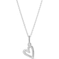 thumbnail image 2 of COLLAR PLATA ESTERLINA 925 CORAZON IMCLINADO 587485, 2 of 5