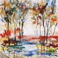 thumbnail image 3 of Maas, Jodi 15x15 Black Modern Framed Museum Art Print Titled - Red Cliff Grove, 3 of 5