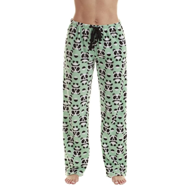 Just Love Fleece Pajama Pants for Women Sleepwear PJs (Panda Jam, 3X ...