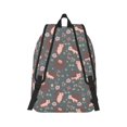 thumbnail image 7 of Easygd Hedgehogs and Flowers1 Canvas Backpack: Stylish, Lightweight, and Versatile with Large Capacity and Adjustable Straps –, 7 of 7