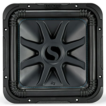 Kicker Solo-Baric L7S 1500W 12" 2 Ohm DVC Sealed or Ported Square Subwoofer