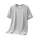 thumbnail image 1 of Camiseta deportiva de manga corta de secado rápido para hombre - Prenda de gimnasio que absorbe la humedad, transpirable y elástica en 4 direcciones, L-XXXXXXL, senderismo/ciclismo, 1 of 7