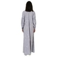 thumbnail image 4 of BimbaPrintedAbayawith Designer Sleeves Muslim Prayer Dress Islamic Clothes for Womens, 4 of 8