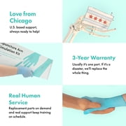 Anatomy Lab Venipuncture & IV Practice Simulation Arm Kit — Realistic Phlebotomy & IV Training Model for Nursing, EMT & Medical Students — Reusable Clinical Skills Trainer - Light