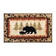 thumbnail image 3 of Flash Furniture Ursus Rectangular Rustic Green, Black, Beige, Brown Area Rug, 2' x 3', 3 of 7