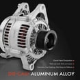 thumbnail image 5 of A-Premium Alternator Compatible with Dodge Ram 2500 3500 1994-1998, D250 D350 W250 W350 1990-1993, L6 5.9L, Diesel, 120Amp 12Volt CW 8-Groove Clutch Pulley, Replace# AND0071, 40052006, 5 of 9