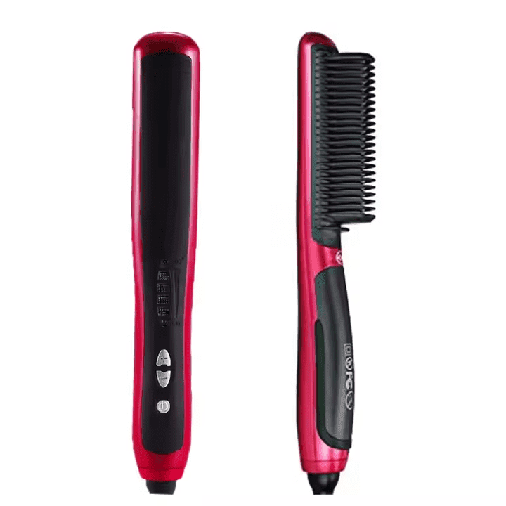 DAFNI Ceramic Hair Straightening Brush - Walmart.com