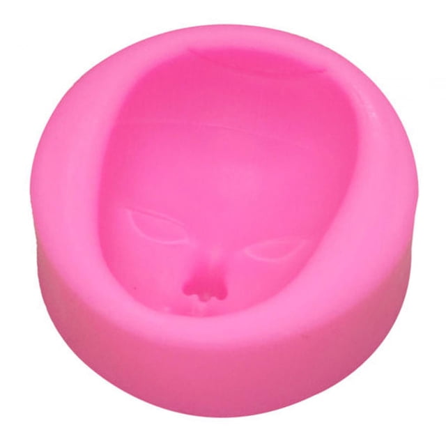 -Modelo de cara, modelo de arcilla, accesorios, herramienta de artesanía, versión Q, modelo de cara, modelo de resina de jabón para fiesta, sala de es