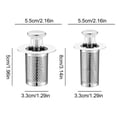 thumbnail image 3 of Iodue Drain Rack Stainless Steel Floor Drain Filter 2024 New Bathtub Sink Strainer Up Sink Filter Rustproof Sink Strainer Bathroom Sink Strainer For Kitchen Bathtub, 3 of 4