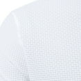 thumbnail image 6 of HAiming Shirt for Men Short Sleeve Crew Neck Button Solid Color Sports Golf Tennis T-Shirts Athletic Tops, 6 of 9