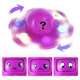 thumbnail image 5 of Divertido Tie Dye Simple Fidget Spinner dedo empuje burbuja mano Spinner para TDAH ansiedad alivio del estrés recuerdo de fiesta sensorial para niños, 5 of 6