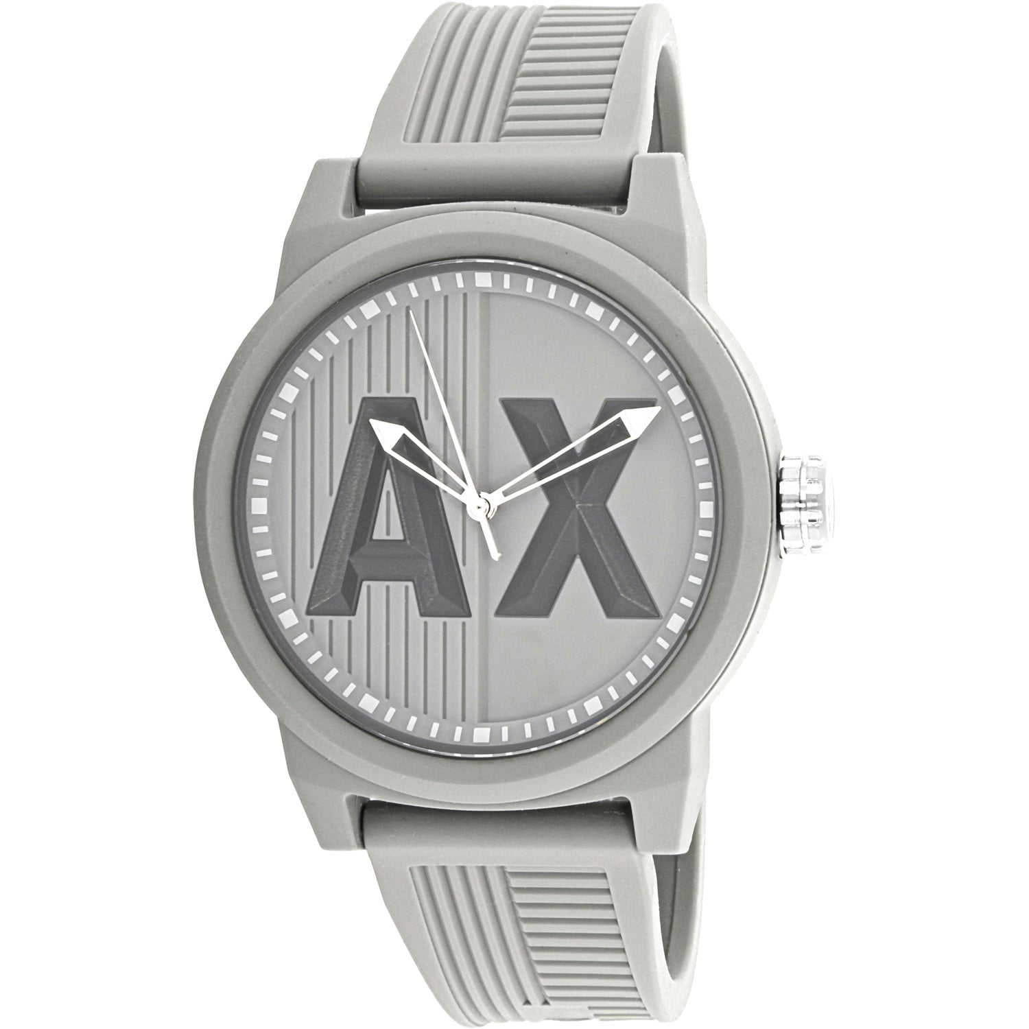 armani exchange watch grey