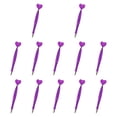 thumbnail image 4 of 12 bolígrafos con forma de corazón para Valentín, bolígrafos con forma de corazón, creativa para fiestas, suministros de Valentín Violeta, 4 of 10